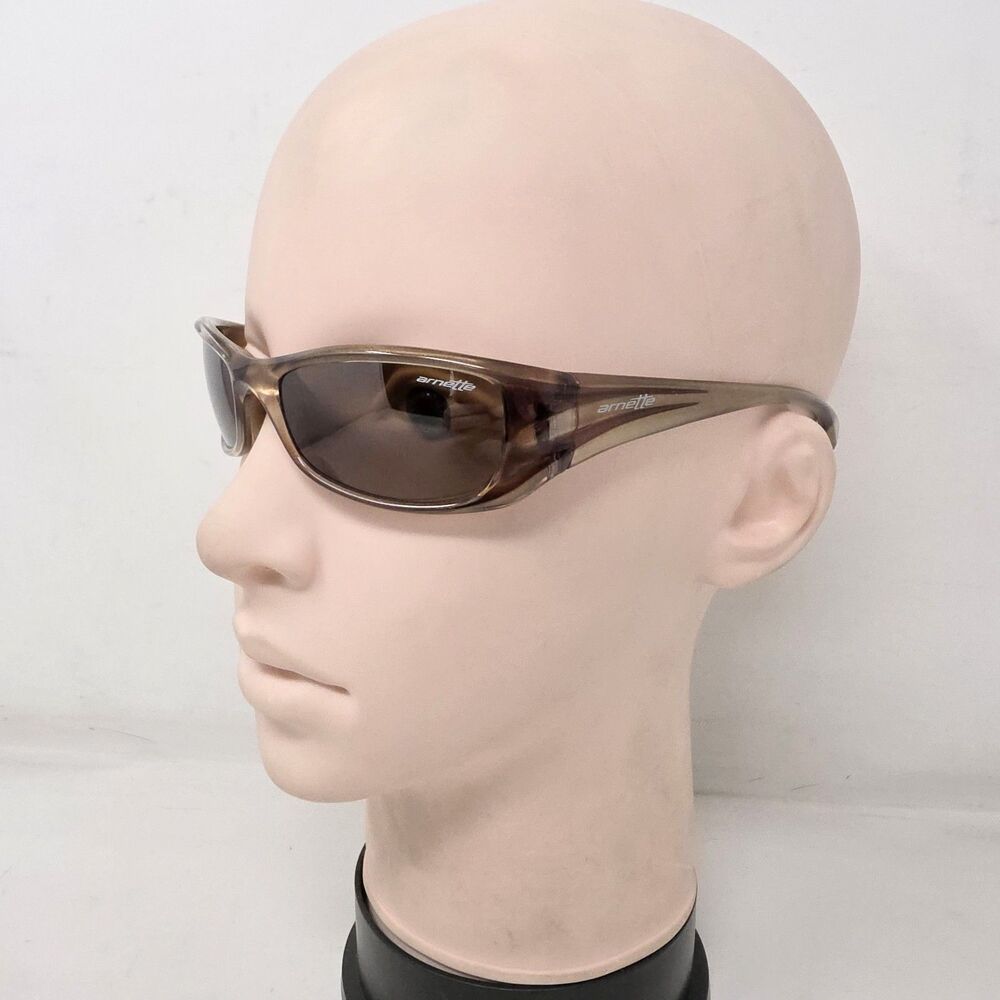 Vintage 1990s Arnette Stance Sunglasses Brown Made In Italy 4020-194/6U